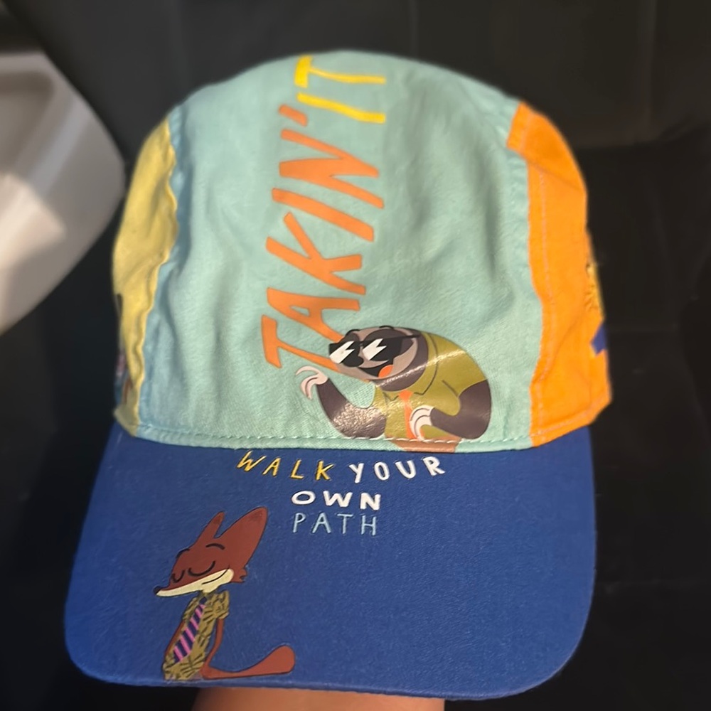 NWOT Disney’s Zootopia Colorful Graphic Cap
